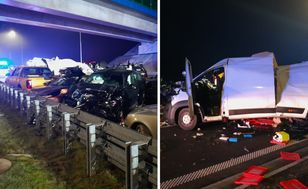 Karambol na S19. Policja pokazała zdjęcia