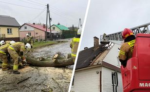 Wichury nad Polską. Tysiące interwencji strażaków