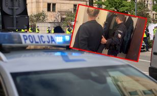 Policja wydaje nowy komunikat ws. wejścia do Sakiewicza