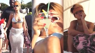 13 lat temu Rihanna poczuła się jak "zwierzę w klatce" na plaży w Sopocie