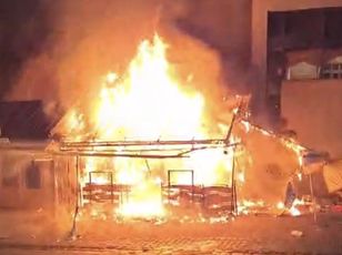 Pożar restauracji na Krupówkach: dwie osoby reanimowane po wybuchu gazu