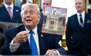 Trump chce łuku triumfalnego. Pokazał wizualizację