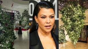 Internauci OSTRO o udekorowanej na święta willi Kourtney Kardashian: "Nadmierny konsumpcjonizm jest OBRZYDLIWY"