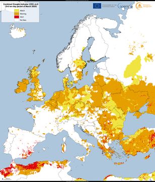 Ostrzeżenie z Europy. Alert dla połowy kontynentu