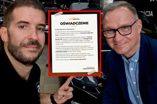 Zajęli się samochodem Dudy. Wydali oświadczenie