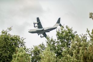 Ogromne pożary we Francji. Do akcji wkroczył jedyny taki Airbus A400M