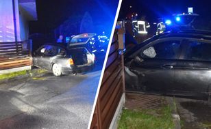 Drunk 19-Year-Old Ukrainian Crashes Into Fence in Zawiercie – Police Seek Deportation