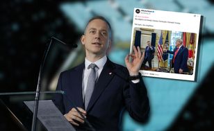 Fotograf Nawrockiego zakpił z Tomczyka. Wrzucił zdjęcie sprzed roku