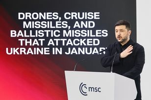 Zełenski w Monachium: Ukraina ma najsilniejszą armię w Europie