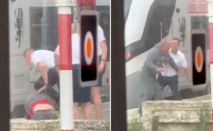 Konduktor obezwładnił pasażera na peronie w Wejherowie — policja bada obie strony