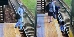 Pijana kobieta spadła na tory SKM Trójmiasto — uratowali ją pasażerowie