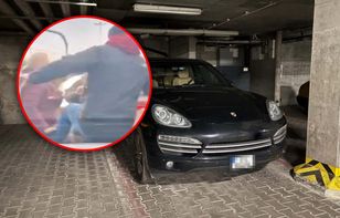 Kierowca Porsche ucieka. Ludzie wskazali auto, tu urywa się trop