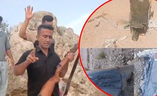 Wzięli karabiny, szukają amerykańskiego żołnierza z F-15. Jest nagranie