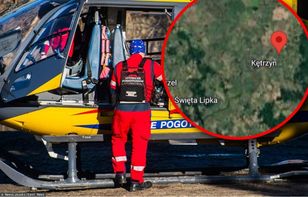 Wypadek autokarów z dziećmi. Lądował śmigłowiec LPR