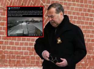 Miedwiediew ostrzega Europę przed wojną po inicjatywie Macrona