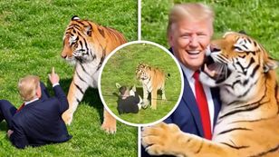 Trump zakpił z tragedii w Anglii? Takie wideo udostępnił prezydent USA