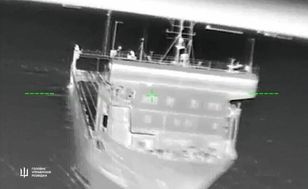 Ukraina uderzyła w ostatni rosyjski prom w cieśninie Kerczeńskiej