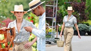 Jennifer Lopez odstrzelona “na farmerkę” szaleje na zakupach ogrodniczych. Na jej palcu POŁYSKIWAŁA OBRĄCZKA. Tak ucisza plotki? (ZDJĘCIA)