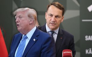 Sikorski: Trump może doprowadzić do honorowego zakończenia wojny