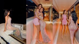 Kim Kardashian relacjonuje wypad z Khloé do Monako. Siostry wiedziały, jak przyciągnąć wzrok na luksusowym jachcie (ZDJĘCIA)