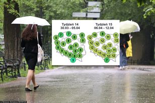 Zwrot w pogodzie. "Ponadprzeciętna suma opadów"