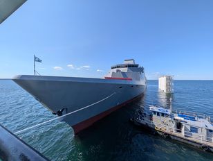 ORP Wicher. Pierwsza fregata "Miecznik" już pływa