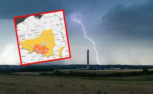 IMGW ostrzega przed burzami w centralnej, południowo-zachodniej i południowo-wschodniej Polsce
