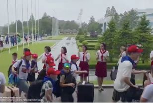 400 rosyjskich dzieci na obozie w Korei Północnej z lekcjami o Kimach
