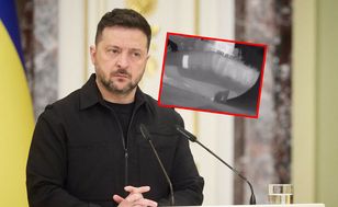 Uderzyli we "flotę cieni". Zełenski pokazał nagranie