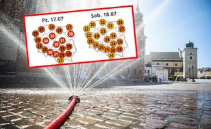 IMGW: W piątek ponad 30°C i gwałtowne burze z gradem w Polsce