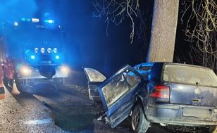 Nocna tragedia. W aucie jechało trzech mężczyzn