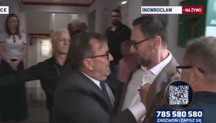Sceny z udziałem Obajtka. Doszło do szarpaniny