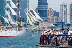 „Dar Młodzieży" reprezentuje Polskę na paradzie żaglowców z okazji 250-lecia USA w Nowym Jorku