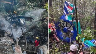 Katastrofa śmigłowca w Indonezji. Zniknął pięć minut po starcie
