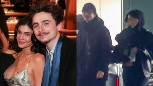 Timothee Chalamet i Kylie Jenner wymykają się pod osłoną nocy z hotelu w Beverly Hills