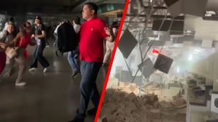 Sufit zawalił im się na głowę. Świadek pokazał nagranie z Wenezueli