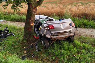 Two Ukrainians killed in crash on national road 32 in Wielkopolska