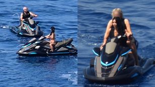 Kim Kardashian DOKAZUJE w Grecji na skuterach wodnych z Jeffem Bezosem i jego narzeczoną. Fajnie się bawią? (ZDJĘCIA)