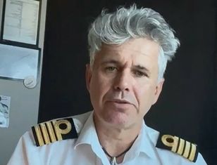Polak dowodził statkiem z hantawirusem. Nagrał wiadomość