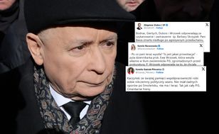 PiS przed budynkiem prokuratury. W sieci lawina komentarzy