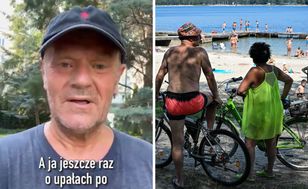 Tusk ostrzega przed upałem. "Wyobraźcie sobie 8 godzin pracy"