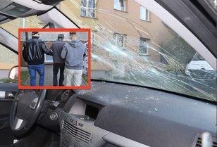 52-latek zniszczy Opla młotkiem. "Pomylił auta"