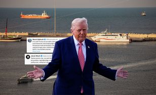 Lawina komentarzy po szokującym wpisie Trumpa o cieśninie Ormuz