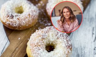 Proteinowe donuty serniczkowe. Fit rozpusta według przepisu dietetyczki