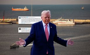 Lawina komentarzy po szokującym wpisie Trumpa o cieśninie Ormuz