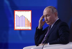 Coś się dzieje w Rosji. Popularność Putina leci na łeb na szyję