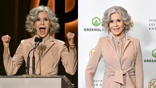 87-letnia Jane Fonda zachwyca na gali w Los Angeles. Czas się dla niej zatrzymał?