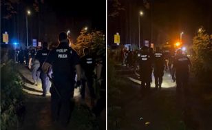 Fałszywa napaść w Obornikach — policja rozbiła siatki przemytników ludzi