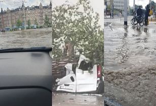 Burza zaszalała we Wrocławiu.