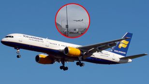 Boeing 757 nad samymi dachami. Leciał tak nisko, iż wszystko się trzęsło